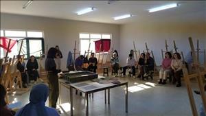 RESİM KULÜBÜ "KENDİ KAĞIDINI YAP" ETKİNLİĞİNİ GERÇEKLEŞTİRDİ