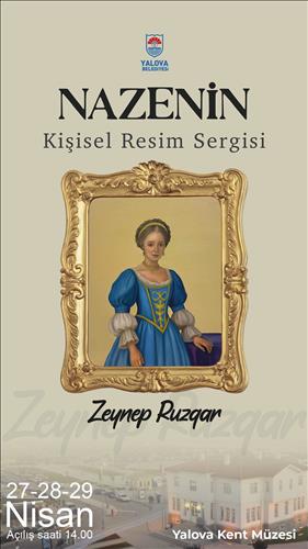 Resim Bölümü Öğrencimiz Zeynep Rüzgar, 'Nazenin' İsimli Kişisel Resim Sergisini Gerçekleştirdi.